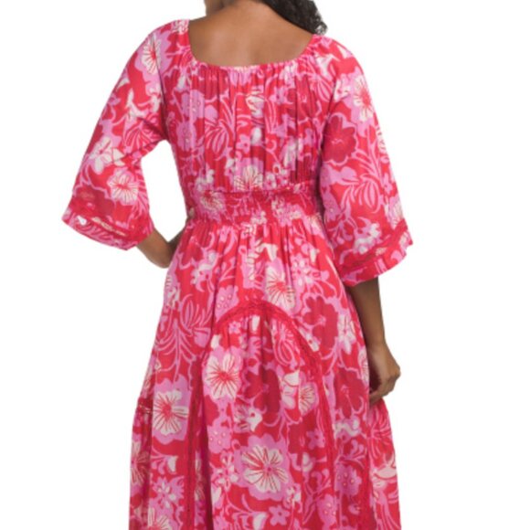 NWT FREE PEOPLE Printed Dixie Maxi Dress M - Picture 2 of 4